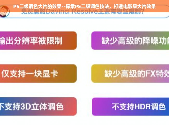 PS二级调色大片的效果--探索PS二级调色技法，打造电影级大片效果