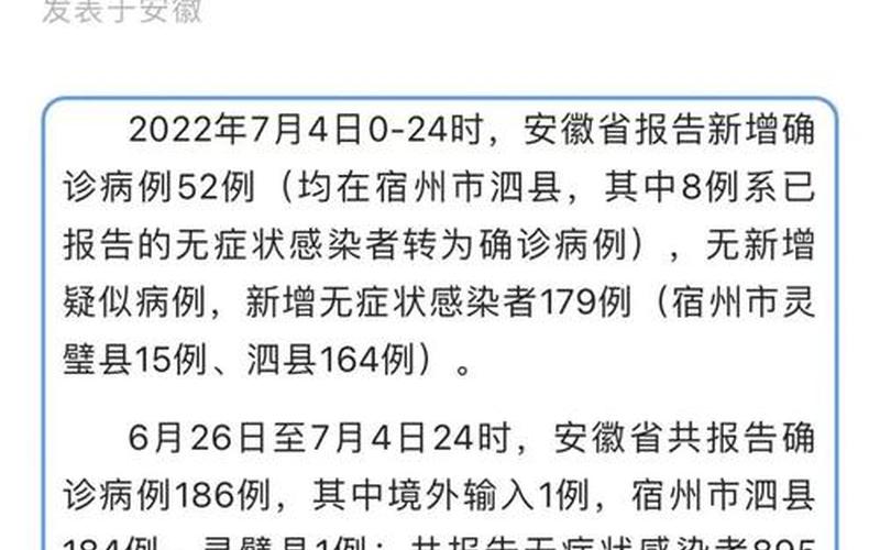 2022年安徽疫情要求,安徽省出台疫情多少条政策，2022常州疫情最新公告常州疫情情况通报