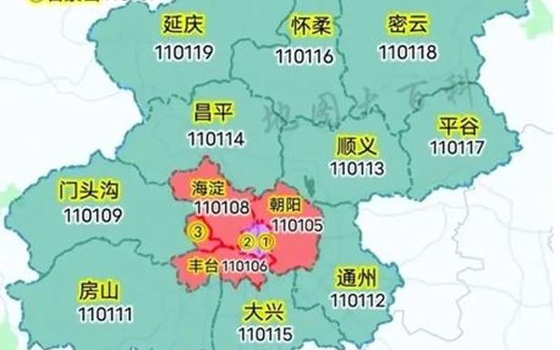 地图来了!一图看全北京43个中高风险区，北京疫情防控小区入口北京小区疫情防控通知